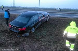 Президент Польши попал в ДТП на крупной автомагистрали страны