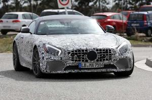 Шпионские снимки Mercedes-AMG GT R 2017 года 