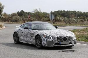 Шпионские снимки Mercedes-AMG GT R 2017 года 