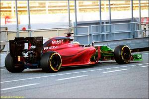 Секрет «радуги» на машине McLaren Honda