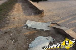 В Алматы в результате ДТП карета скорой помощи опрокинулась на бок
