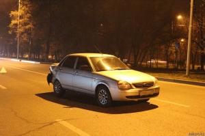 Пьяный водитель Lada ударил авто и попытался скрыться