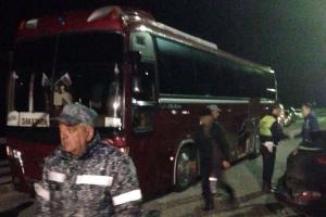 Полицейские работают на месте ДТП в городе Сочи