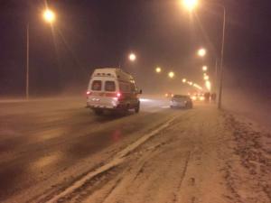 Массовое ДТП с участием 17 авто произошло в Карагандинской области