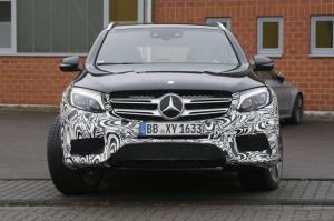Шпионские снимки Mercedes-AMG GLC63 2017 года 