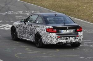 Шпионские снимки BMW M2 Coupe 2016 года 
