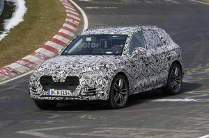 Новую Audi Q5 испытали на Нюрбургринге