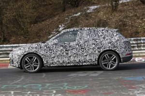 Шпионские снимки Audi Q5 2017 года 