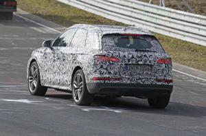 Шпионские снимки Audi Q5 2017 года 