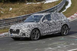 Шпионские снимки Audi Q5 2017 года 