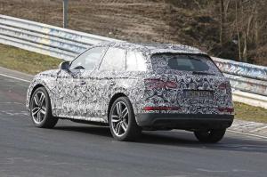 Шпионские снимки Audi Q5 2017 года 