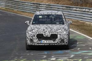 Шпионские снимки Audi Q5 2017 года 