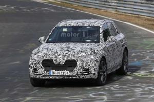 Шпионские снимки Audi Q5 2017 года 