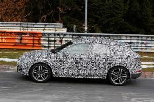 Шпионские снимки Audi Q5 2017 года 