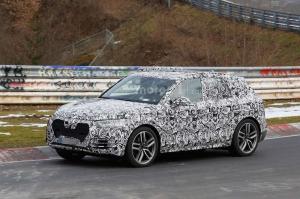 Шпионские снимки Audi Q5 2017 года 