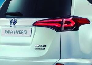 Тизер гибридной версии Toyota RAV4 