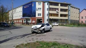 ГАЗель с водкой перевернулась в Шымкенте 