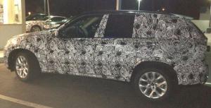 Шпионские снимки BMW X7 2017 года 