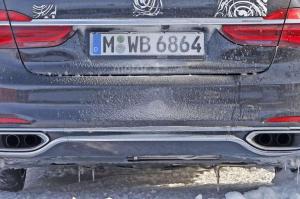 Шпионские снимки BMW M7 2017 года 