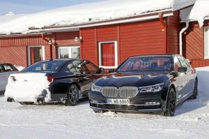 Шпионские снимки BMW M7 2017 года 