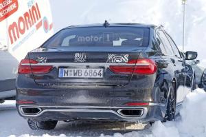 Шпионские снимки BMW M7 2017 года 