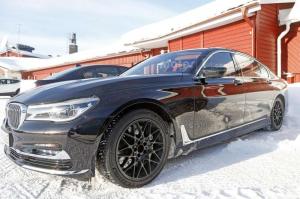 Шпионские снимки BMW M7 2017 года 