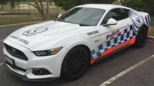 Ford Mustang сломался при 3-минутных испытаниях в австралийской полиции