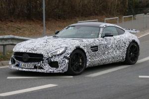 Шпионские снимки Mercedes-AMG GT Black Series 2016 года 
