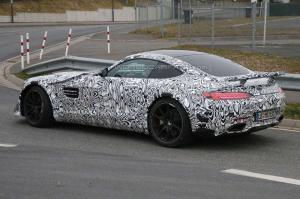 Шпионские снимки Mercedes-AMG GT Black Series 2016 года 