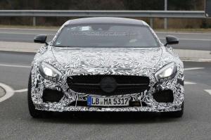 Шпионские снимки Mercedes-AMG GT Black Series 2016 года 
