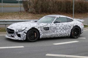 Шпионские снимки Mercedes-AMG GT Black Series 2016 года 