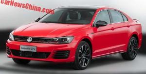 В Сеть «утекли» официальные фото Volkswagen Lamando GTS для Поднебесной