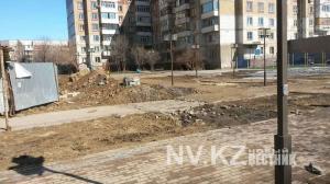 В Караганде растаяли дороги и тротуары 