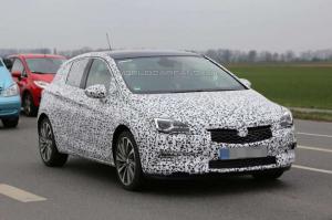Шпионские снимки Opel Astra 2016 года 
