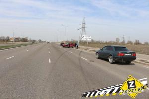В Алматы произошло очередное массовое ДТП 