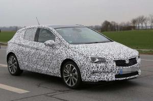 Шпионские снимки Opel Astra 2016 года 