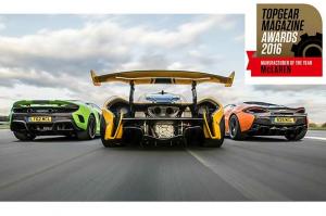 McLaren – лучший производитель по версии Top Gear