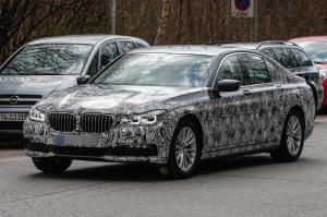 Шпионские снимки BMW 7-Series 2016 года 