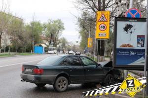 В Алматы водители двух "немцев" не поняли друг друга 