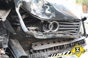 В Алматы водители двух "немцев" не поняли друг друга 