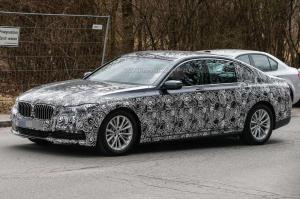 Шпионские снимки BMW 7-Series 2016 года 
