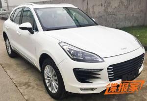 Китайцы из Zotye готовят к запуску копию Porsche Macan по цене втрое меньше оригинала