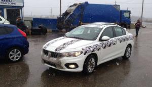 В Москве тестируют новый Fiat Tipo