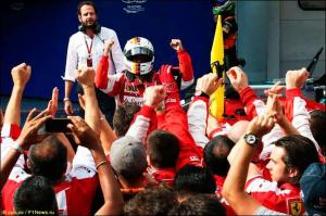222-я победа Ferrari после почти двухлетнего перерыва