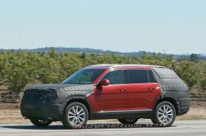 В США сфотографировали новый большой кроссовер Volkswagen