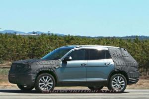 В США сфотографировали новый большой кроссовер Volkswagen 