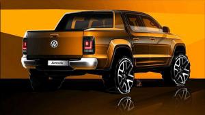 Тизер Volkswagen Amarok 