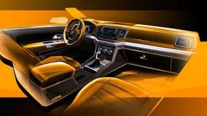 Тизер Volkswagen Amarok 