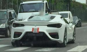 Шпионские снимки загадочного прототипа Ferrari 488 GTB 