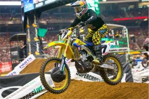  Джеймс Стюарт пропустит концовку чемпионата AMA Supercross 2016